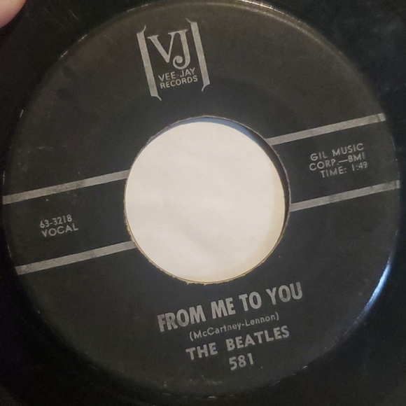 The Beatles From me to you VJ Vee-Jay Records 45 - Picture 1 of 7